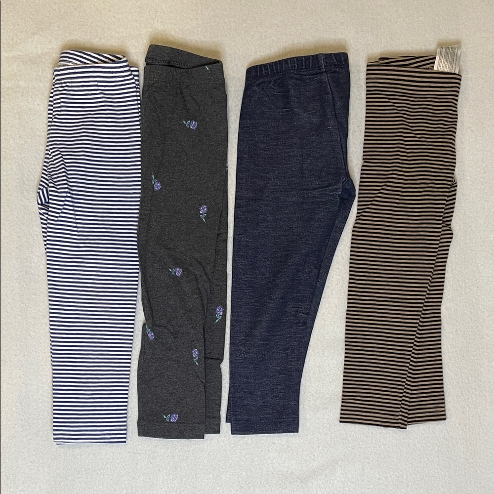 Bundle lot of 8 3T girls leggings